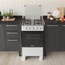 Ver imagem 2 de Fogão 4 Bocas Itatiaia Star New com Acendimento Automático Branco Bivolt