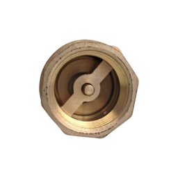 Válvula de Retenção 2.1/2 Latão Forjado Vertical Horizontal Ivm Italy Fluxo Unidirecional Metal - 7