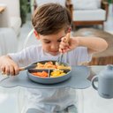 Ver imagem 6 de Kit Alimentacao de Silicone Infantil 5 Pecas Freso - Cinza