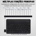 Ver imagem 3 de Teclado Mouse sem Fio Kit Tab S7 Fe T735 T730 - Preto