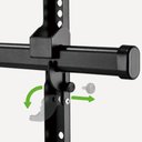 Ver imagem 3 de Suporte Articulado de Parede para Tv, Elg, A02v8xl, para Tvs de 55" a 90", Suporta até 75kg, Preto