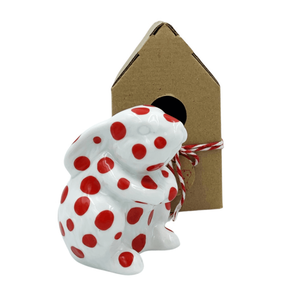 Coelhinho de Porcelana Cogumelo - Casa Toco