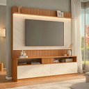 Ver imagem 6 de Rack com Painel Ripado para Tv 70 Polegadas Rio Branco