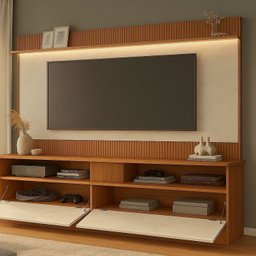 Rack com Painel para Tv 70 Polegadas Rio Branco - 5