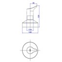 Ver imagem 3 de Acabamento Registro Gaveta 1.1/4"e 1.1/2" Gama Cromado Deca