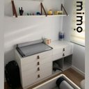 Ver imagem 5 de 03 Puxadores Dofi Parafuso - Couro Legítimo Branco:Preto