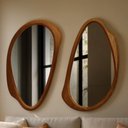 Ver mais imagens de Conjunto de Espelhos Emoldurado Orgânico MDF Cinamomo Speccio
