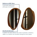 Ver imagem 5 de Conjunto de Espelhos Emoldurado Orgânico MDF Cinamomo Speccio