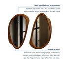 Ver imagem 6 de Conjunto de Espelhos Emoldurado Orgânico MDF Cinamomo Speccio