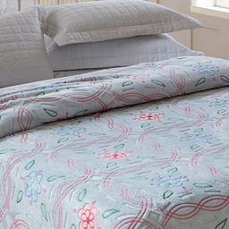 Colcha Aveludada Queen Aconchego Solitudine Jolitex 240x260 - Azul - 4