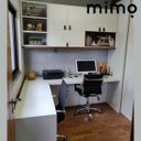 Ver imagem 5 de 02 Puxadores DobaTwo Parafuso - Couro Legítimo Mogno:Branco