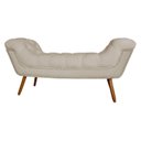 Ver imagem 4 de Recamier Sofá Divã Namoradeira Sienna 90cm Solteiro Suede
