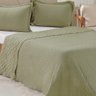 Kit Colcha King Santorini New 260x280cm Folha Seca - 3