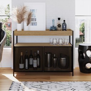 Buffet Bar York - Hanover C/metal Preto - 27899