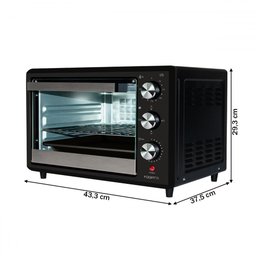 Forno Elétrico de Bancada 127v 25 Litros Preto I25 - Fogatti - 4