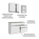 Ver imagem 5 de Armário de Cozinha Compacta 120cm Branco Glamy Madesa 08