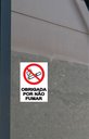 Ver imagem 2 de Placa - Obrigado por Não Fumar - 20cm X 15cm