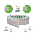 Ver imagem 2 de Painel Ripado Laminado de Eva Autocolante Rpdol 10cm Linha Urban White 2,5 Metros Rpdol 14