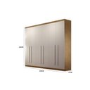 Ver imagem 5 de Guarda Roupa Casal Encanto 100 Mdf 6 Portas e 4 Gavetas Rufato