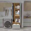Ver imagem 7 de Armario Lavanderia 2 Portas 2 Gavetas Nesher 70cm 100 MDF