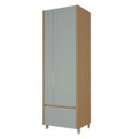 Ver imagem 2 de Armario Lavanderia 2 Portas 2 Gavetas Nesher 70cm 100 MDF
