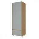 Ver imagem 3 de Armario Lavanderia 2 Portas 2 Gavetas Nesher 70cm 100 Mdf