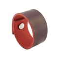 Ver imagem 1 de 02 Puxadores Bols Parafuso - Couro Legítimo Marsala:Branco