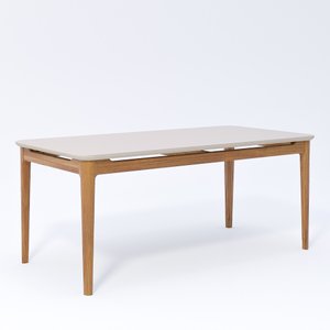Mesa de Jantar Baoba Off White Natuame 180cm