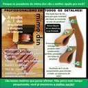 Ver imagem 2 de 02 Puxadores Four 4 Parafusos - Couro Legítimo Branco:Ouro Velho