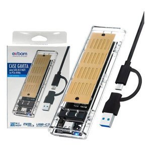 Case Externo para Ssd M2 Ngff e Nvme