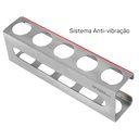 Ver imagem 3 de Suporte Porta Temperos Inox com 5 Tubetes - com Dupla Face