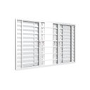 Ver imagem 4 de Janela Veneziana de Alumínio 6 Folhas com Grade 1,50x1,00m Branco
