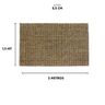Tapete de Sisal Retangular Camelo Ld 150x200cm Apaeb - 3