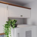 Ver imagem 2 de Aéreo Retrô 1 Portas Off White/nogueira