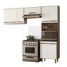 Armario de Cozinha Lemon com 8 Portas 222 Cm Carvalho Nature/off White - 1