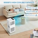 Ver imagem 5 de Takywep Ar-condicionado Portátil 8.000 Btu 3 em 1 com Controle Remoto