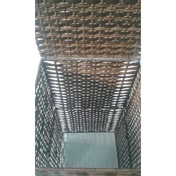 Cesto De Roupa Fibra Sintética 30x30x60 | Argila - 2