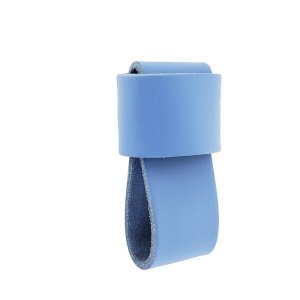 02 PuxadoresDori 3G - Couro Legítimo:Azul