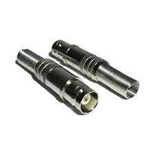 Conector BNC Fêmea + Mola - Kit com 10 Unidades - 1