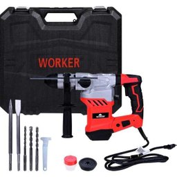 Martelete Perfurador Rompedor 1500w 127v Worker - 3