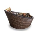 Ver imagem 3 de Chaise Nova Delhi - Tecido Revieira Marrom