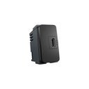 Ver imagem 1 de Módulo Tomada Carregador Usb-c Margirius B3 2a 10w Preto Ebony