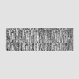 Tapete Antiderrapante Jacquard 1,30 x 45cm Para Cozinha / Corredor Emborrachado Tear Artesanal Decor - 5