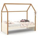 Ver imagem 1 de Cama Montessoriana Kids Liv Off White Freijó - Matic