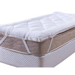 Pillow Top Toque de Plumas Casal Branco Niazitex - 4