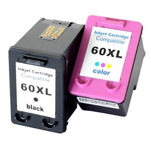 Kit Cartucho de Tinta Compatível 60xl 60 para Hp F4480 C4680 C4780 F4280 D1660 D410 F4440