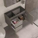 Ver imagem 2 de Gabinete para Banheiro Valentina 78cm - Fabribam Gabinetes