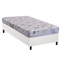 Ver imagem 1 de Conjunto Box Solteiro: Colchão Espuma Herval D28 St. Louis + Base Crc Corano White (88x188)