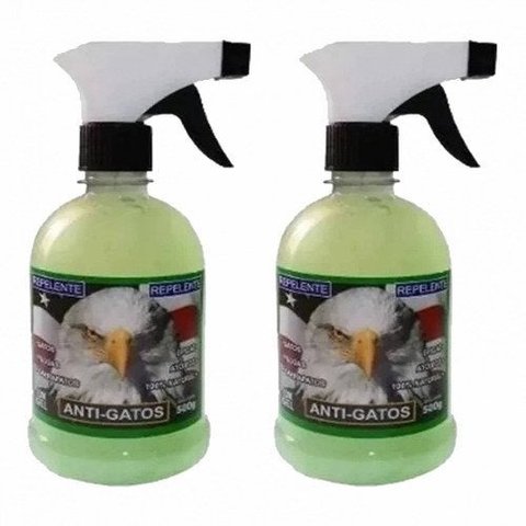 2 Repelentes Educador Sanitário Gatos Que Arranham Sofá 500g