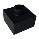 Ver imagem 5 de Acabamento Metal Alavanca Quadrado P/ Registro Deca Preto